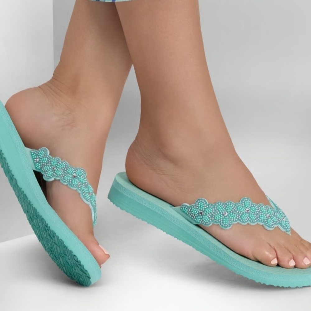 Skechers Aqua Beaded Women's Sandals